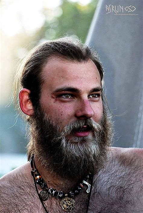 Includes short and long styles for a rugged look. Viking | Mens hairstyles, Long hair styles men, Beard ...