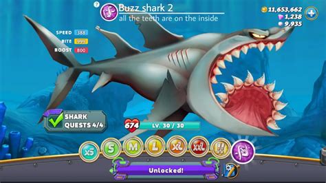 buzz shark original design hungry shark world youtube
