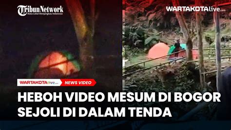 Heboh Video Sejoli Dalam Tenda Di Bogor Ini Tanggapan Plt Bupati Youtube
