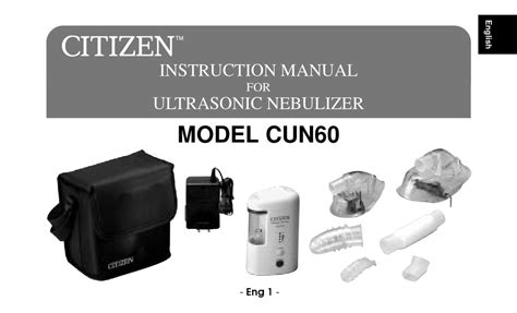 Citizen Cun60 Instruction Manual Pdf Download Manualslib