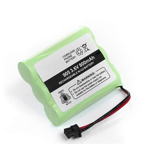 36v 800mah Bt905 Replacement Chargeable Cordless Phone Battery For