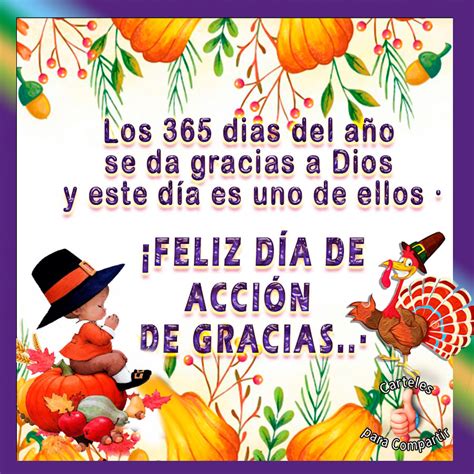 Feliz Día De Acción De Gracias Imágenes Con Frases Para Compartir En