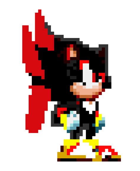Shadow The Hedgehog Shadow Sonic Pixel Art Clipart Pikpng My Xxx Hot Girl