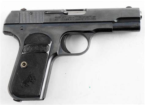 Sold Price Colt 1903 32 Rimless Smokeless Semi Auto Pistol March 3