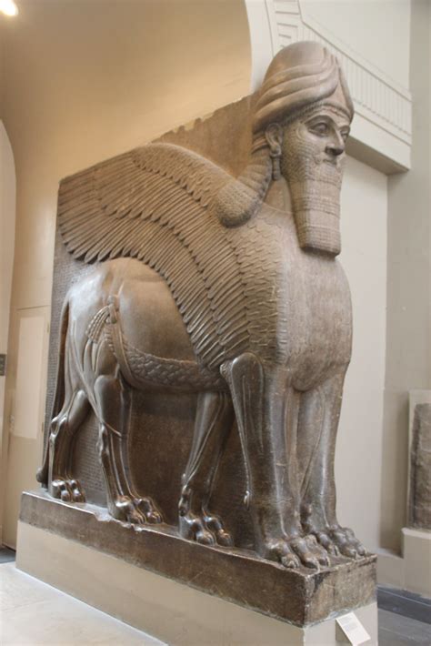 Lamassu Winged Neo Assyrian Lion Nimrud Gallery British Flickr