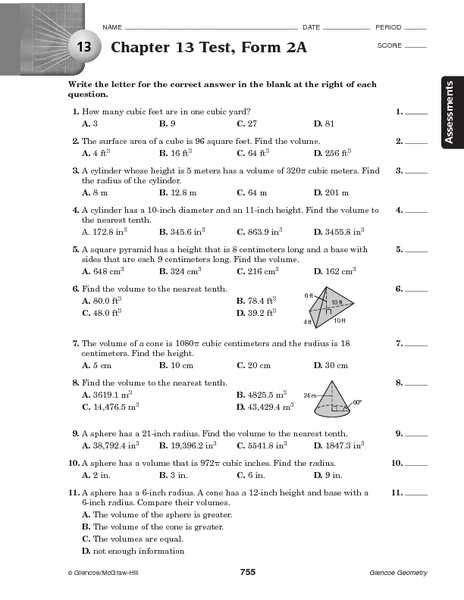 Mastering Geometry Chapter 8 The Complete Test Answer Key Revealed