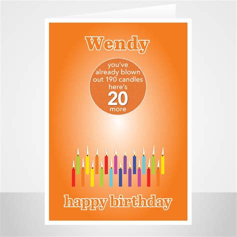 Funny 20th Birthday Card For Boy For Girl Edit Name 20 Bday Etsy