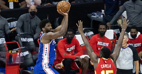 Sportsline's projection model simulated hawks vs. Sixers vs. Hawks, Game 3: Live updates, analysis ...