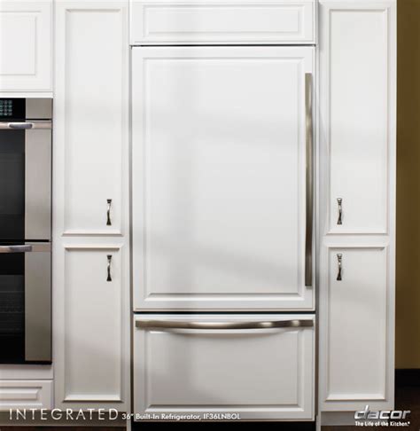 Enjoy the flexibility of the freedom collection with a convenient bottom freezer refrigerator. Dacor EF36LNBSS 36 Inch Built-in Bottom Freezer ...