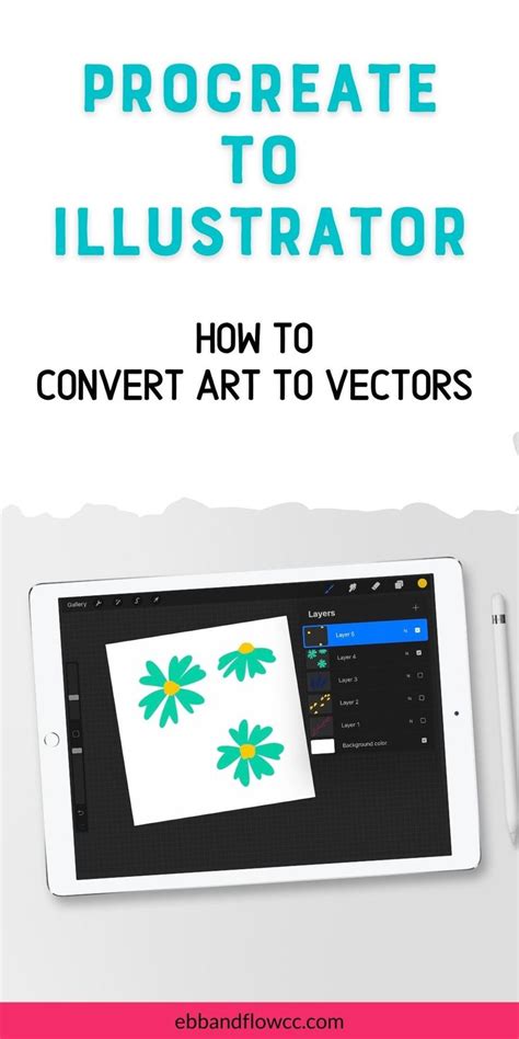 Procreate To Illustrator How To Convert Procreate Drawings Into