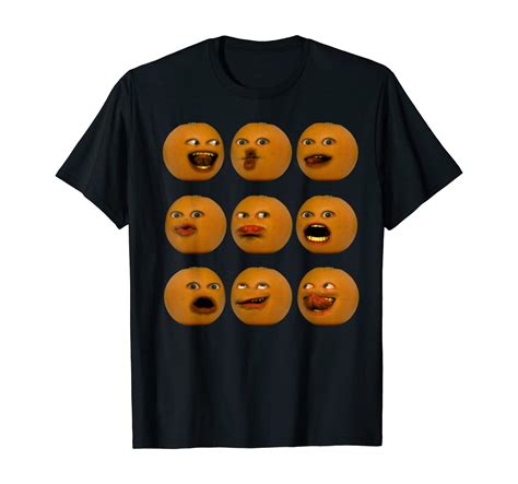 Annoying Orange Funny Emoji T Shirt