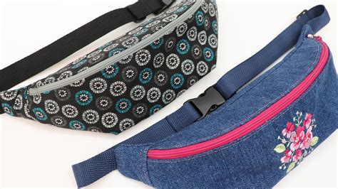 How To Sew A Classic Fanny Pack Detailed Instructions By