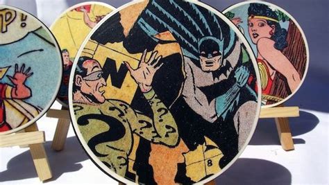 Diy Comic Book Coasters With Mod Podge Mod Podge Rocks Superhero