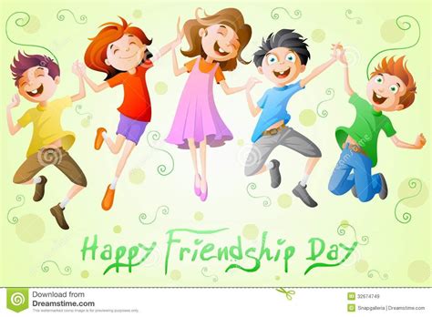 Special happy friendship day images: kids illustrations - Google Search (With images) | Happy ...