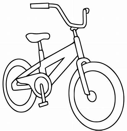 Coloring Bike Bicycle Pages Printable Getcoloringpages Easy