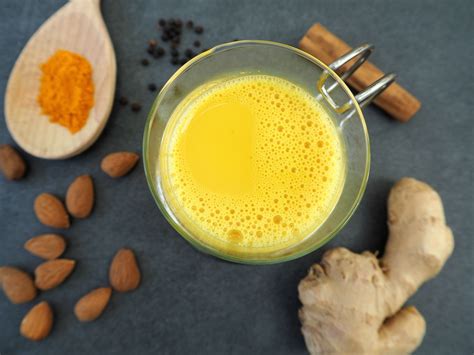 A Powerful Nutritional Drink Made With Ginger And Turmeric Both Of
