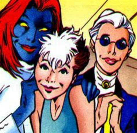 Mystique Rogue And Destiny X Men Evolution Marvel Women Mystique