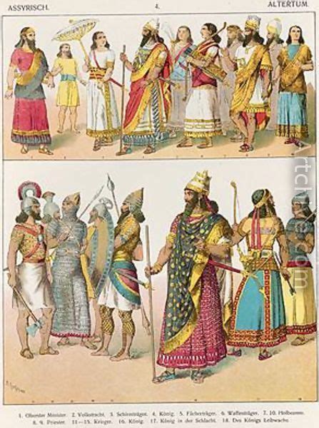 Assyrian Costumes For Men Art History Ancient Persia Mesopotamia