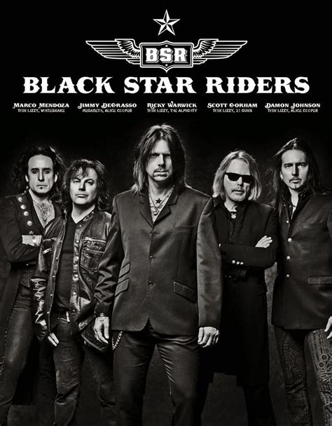 Touring Black Star Riders Ex Thin Lizzy To Tour Uk Vvn Music