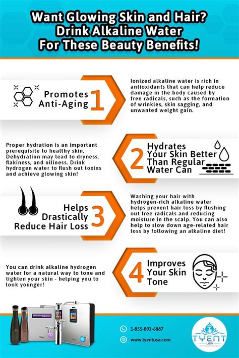 Alkaline Water Benefits For Your Skin Hair And Health Tyent Usa