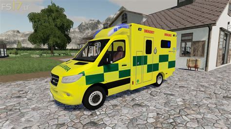 Mercedes Uk Ambulance V 10 Fs19 Mods