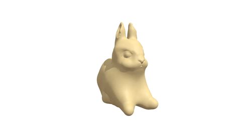 Rabbit 3d Model By Llection [82d5756] Sketchfab