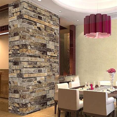 Stone Brick 3d Wallpaper Bedroom Living Room Background