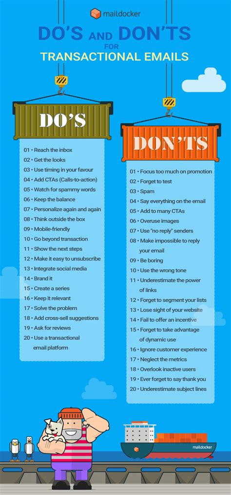 Do and does are similar to modal verbs. 40 Do's and Don'ts for better transactional email
