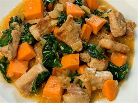 Slow cooking in oil makes the pork meltingly tender. Pork Neck and Carrot Stew | Recipe | Pork recipes, Stew ...