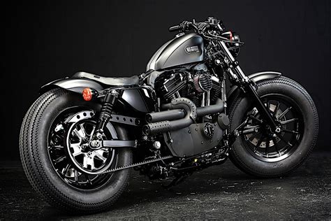 Harley Davidson Sportster Forty Eight Looks Best On Fat Tires Even In