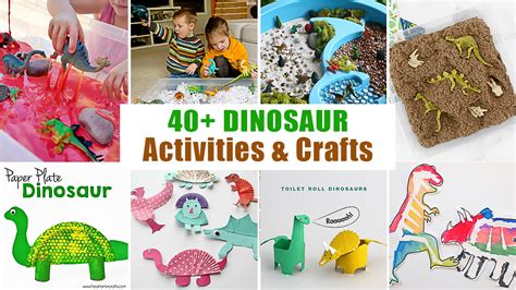 40 Awesome Dinosaur Activities For Toddlers Happy Toddler Playtime
