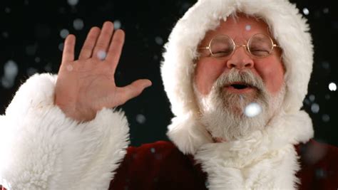 Santa Claus Waving Stock Footage Video 4562033 Shutterstock