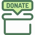Donate Icon Donations Icons Box Charity Svg