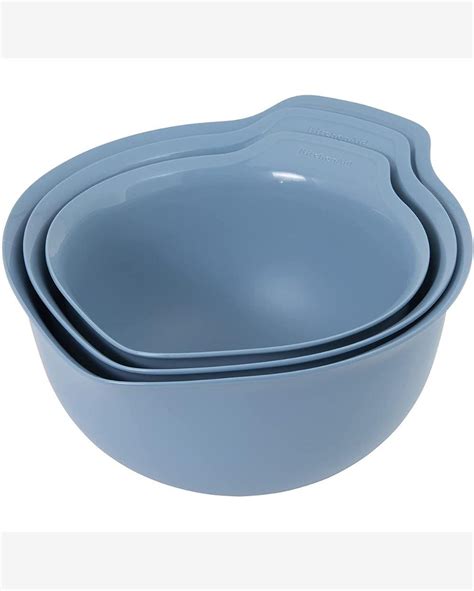 Riachuelo Conjunto Bowls Tigelas de Plásticos Azul KitchenAid