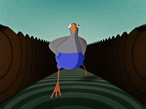 12framesaday Sassy Pigeon By Mikhail Ivanchuk On Dribbble