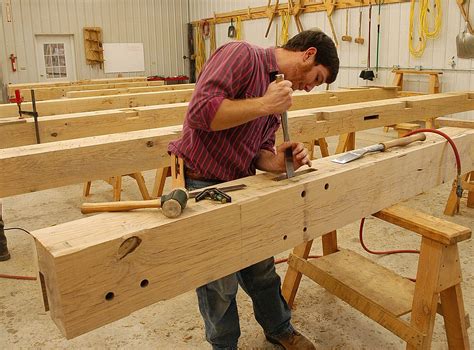 Handcrafted Timber Frames - Timber Frame Joinery - Homestead Timber Frames | Timber Frame 