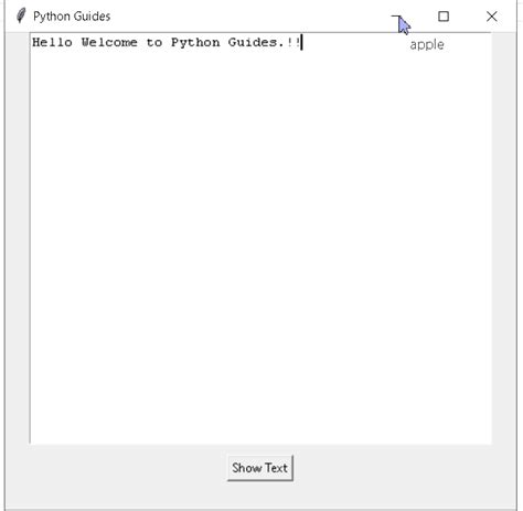 Python Tkinter Editor Examples Python Guides 2022