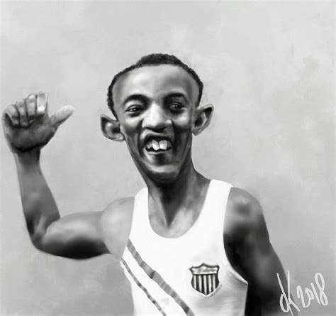 Jesse Owens 1936caricature