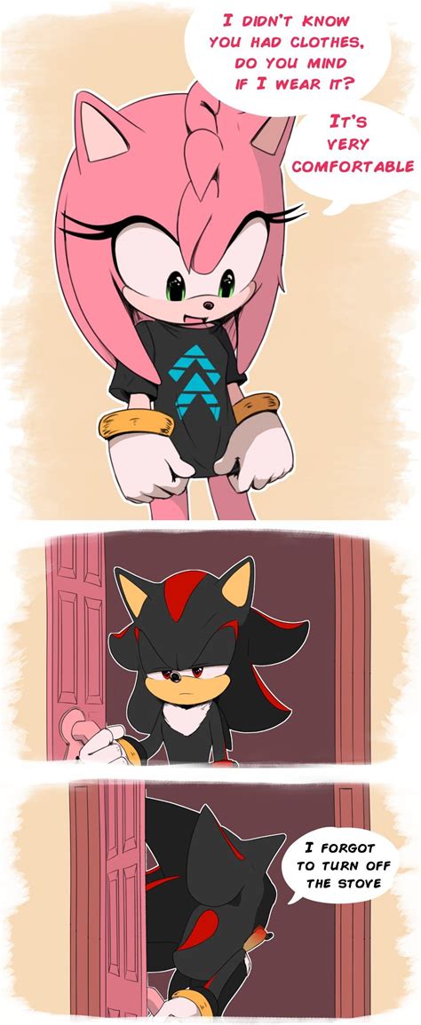 Shadamy Shadow And Amy Sonic And Shadow Sonic And Amy