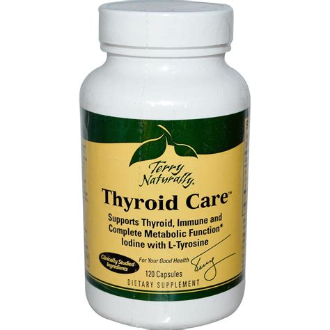 Europharma Terry Naturally Thyroid Care 120 Capsules Mega Vitamins