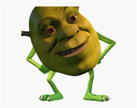 Shrek Mike Wazowski Meme Canvas Print By Madgeik Shrek Shrek Memes Photos