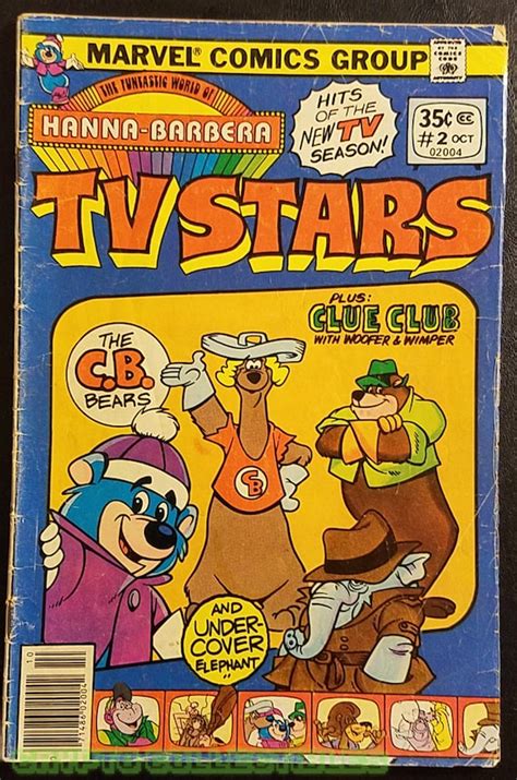 Hanna Barbera Tv Stars 2 1978 Comic Book Etsy