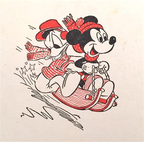 Mickey Mouse Annual 1st Edition 1948 Walt Disney Etsy Vintage