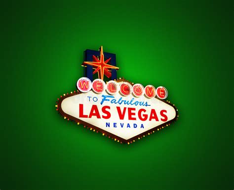 Las Vegas Sign Stock Vector Illustration Of Welcome Jackpot 4119383