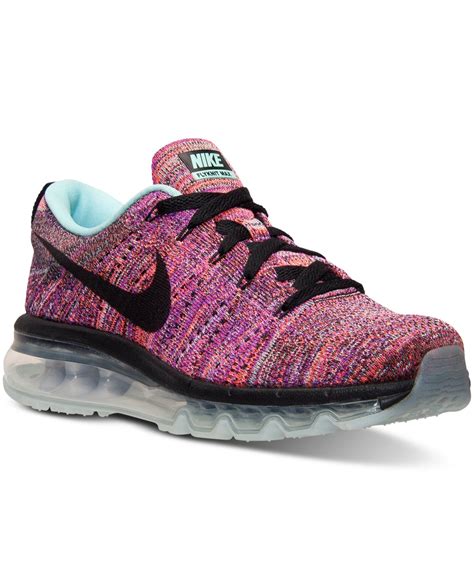 Lyst Nike Womens Flyknit Air Max Running Sneakers From Finish Line