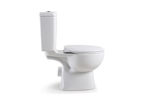 Posh Solus Square Close Coupled Toilet Suite P Trap With Soft Close Quick Release Seat White