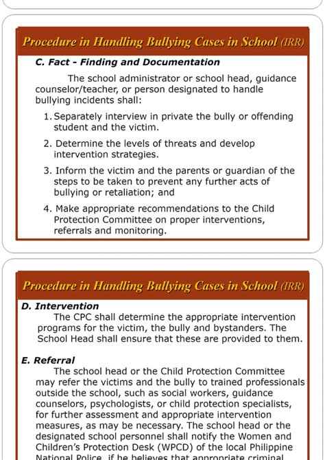 Anti Bullying Act And Irr Pdf