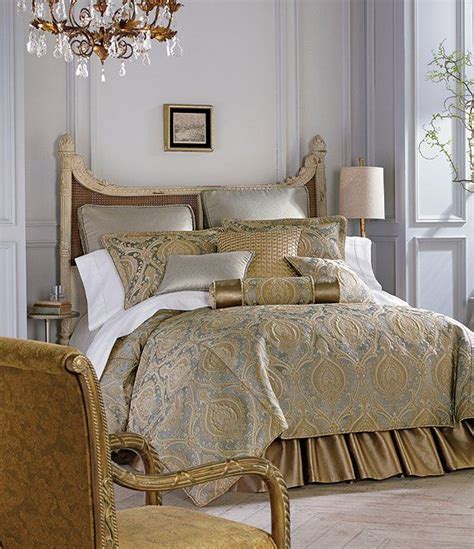 Rose Tree Norwich Damask And Striped Comforter Set Dillards Luxury