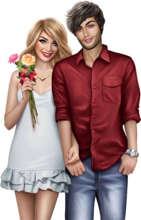 ♥ couple d amoureux png tube valentine lovers png ♥