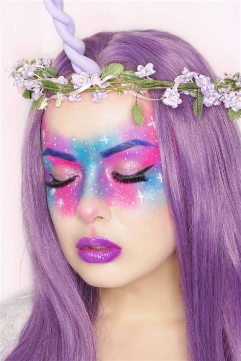 48 Fairy Unicorn Makeup Ideas For Parties Unicorn Makeup Halloween